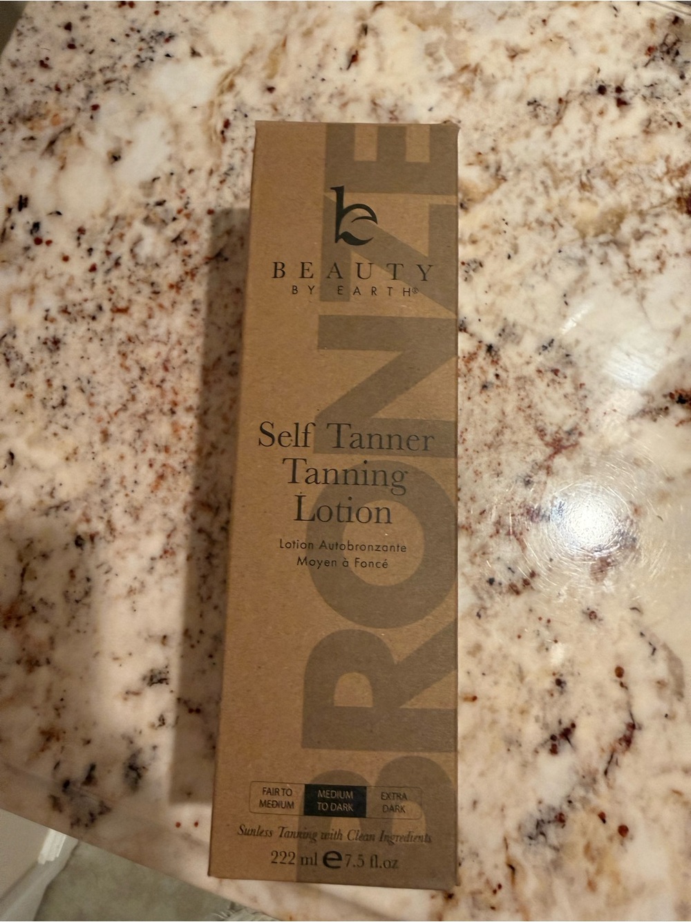 Beauty By Earth Self Tanner Tanning Lotion New In Box